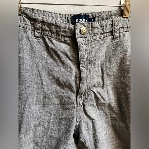 Kolby  grey cotton shorts Sz 36 - Picture 4 of 10